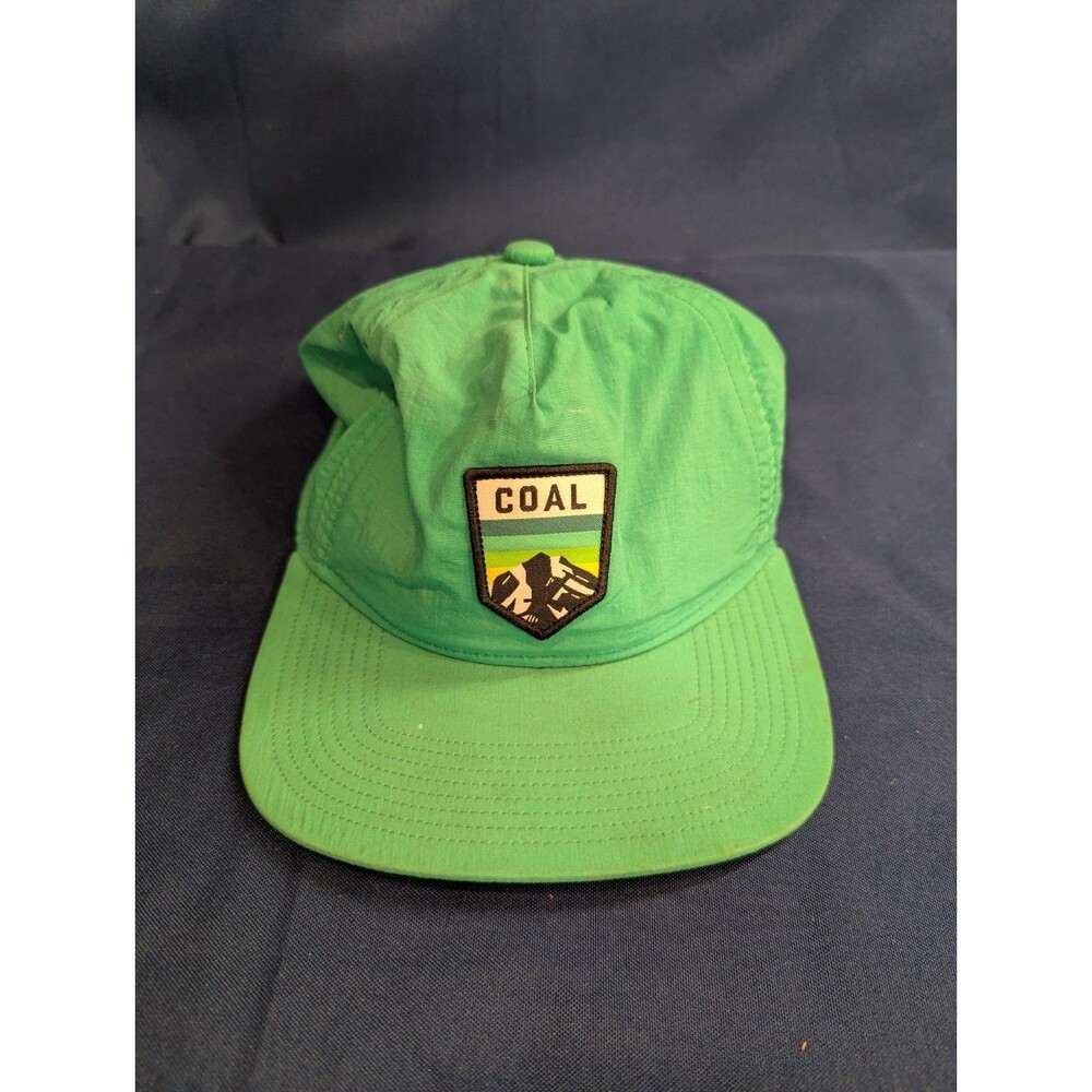 Coal Headwear Nylon Patch Logo Snapback Hat – Outdoor Hiking Cap Turquoise.